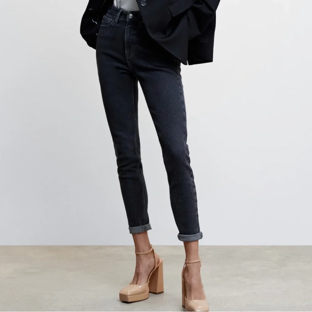 MANGO MNG BLOCK HEEL SHOE